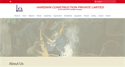 Desktop Screenshot of hardwinconstruction.com